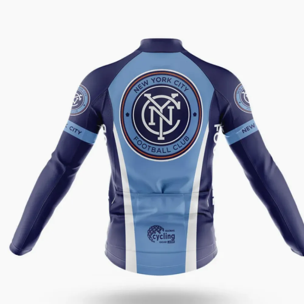New York City FC Cycling Kit Full Set Blue/White/Navy