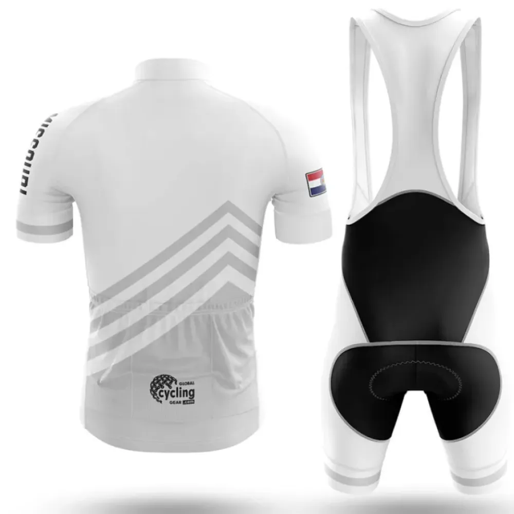 Missouri S4 Cycling Kit Full Set White/Black/Grey