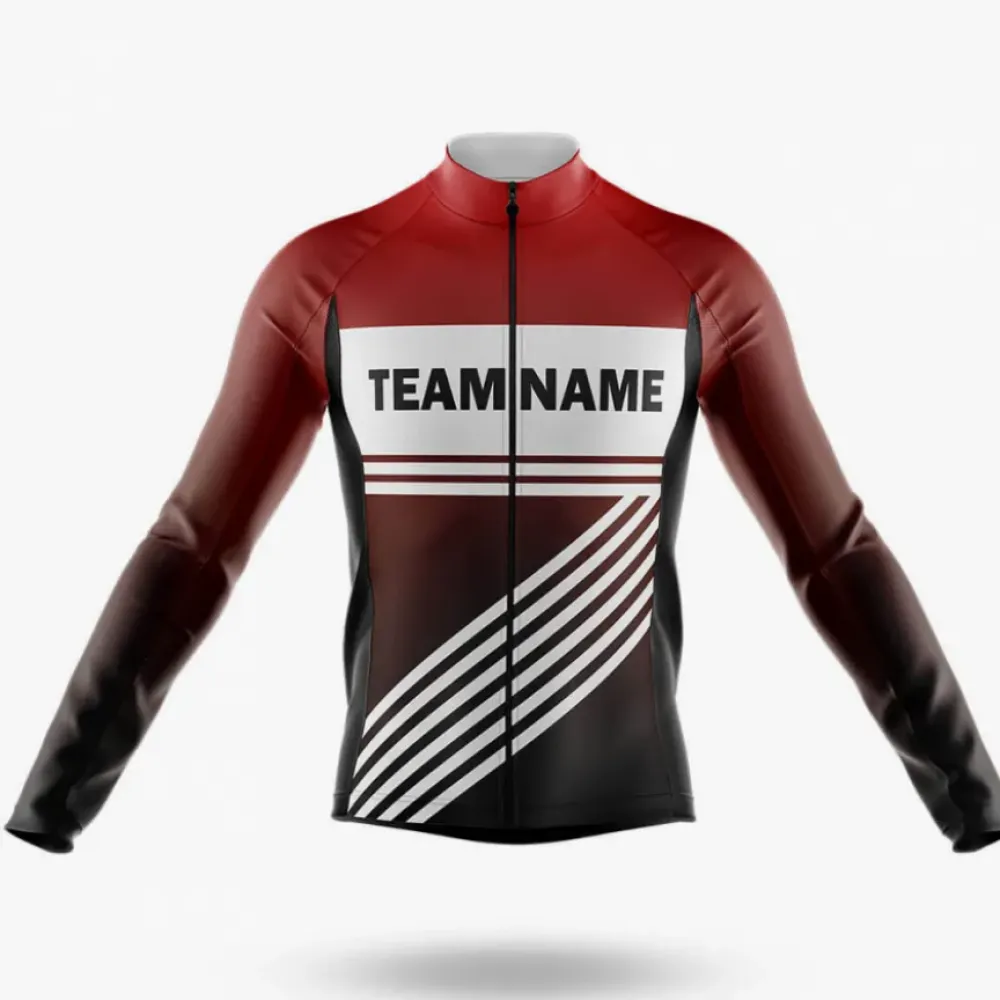 Cycling Bibs S3 Custom Team Name Black/White/Brown