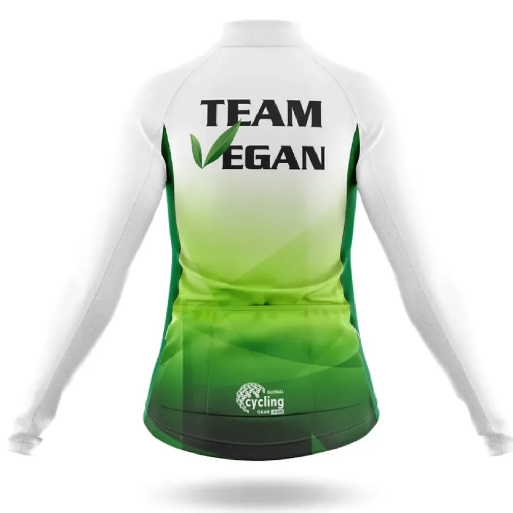 Team Vegan Cycling Shorts White/Green/Black