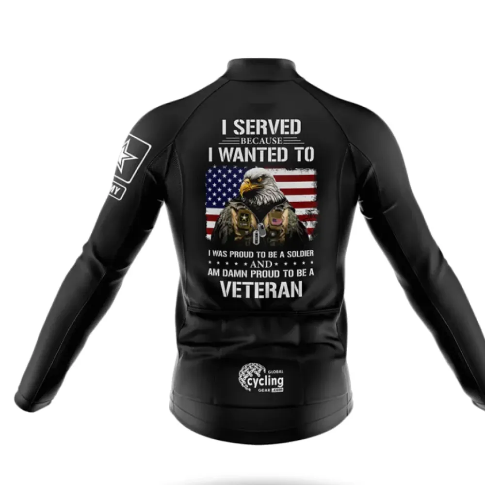 Veteran Cycling Kit Patriotic Black/White/Red