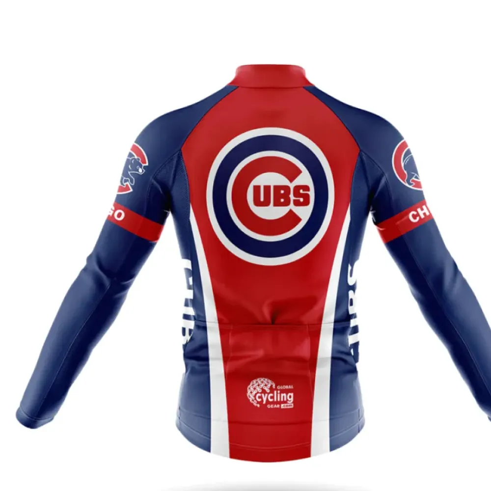 Chicago Cubs Cycling Jersey Little Bears Red/Blue/White