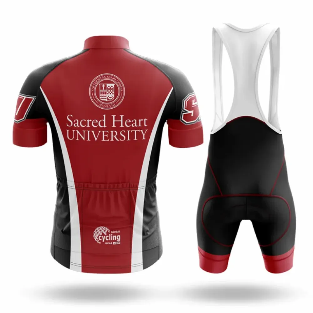 Sacred Heart University Cycling Jersey Breathable Red/Black/White