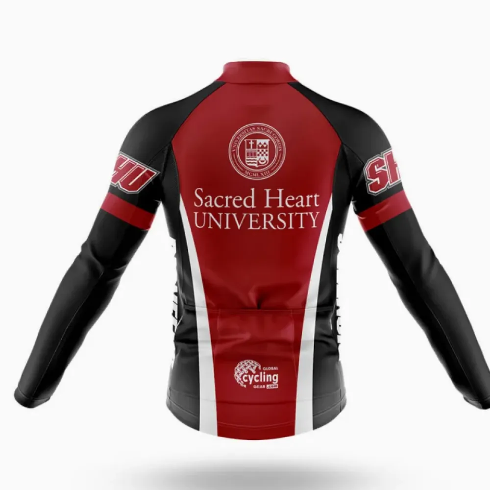 Sacred Heart University Cycling Jersey Breathable Red/Black/White