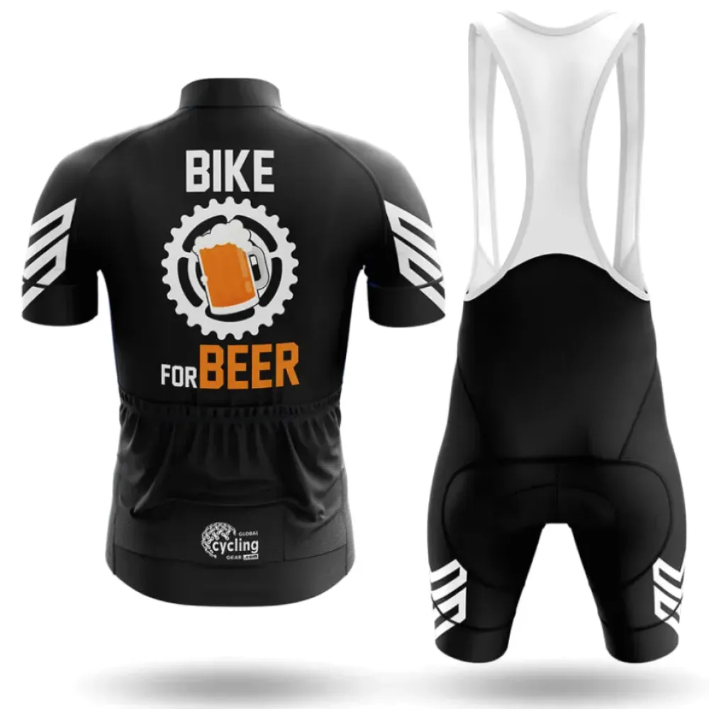 Bike For Beer Black Long Sleeve Cycling Jersey Ver.3 'Colorful'