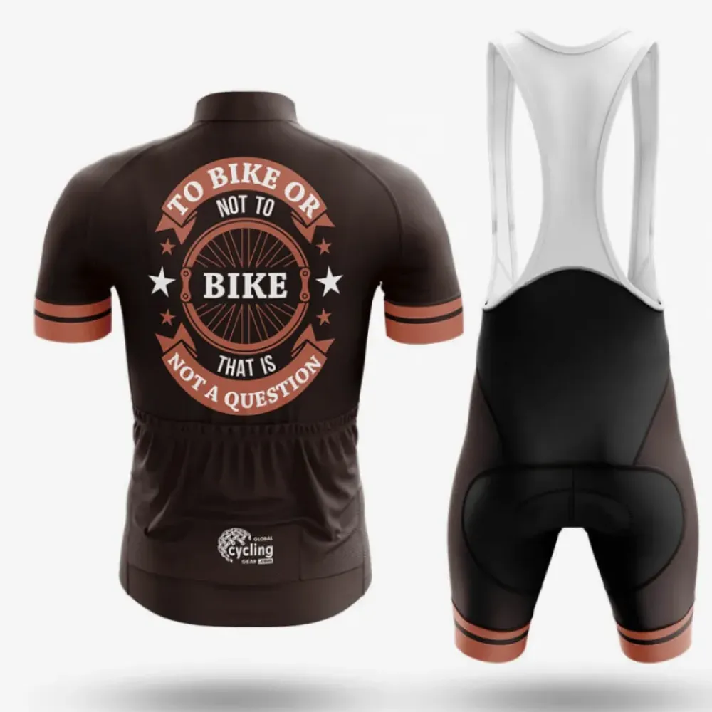 Cycling Bibs Breathable Black/White/Brown