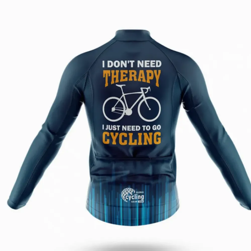 Therapy V11 Cycling Jersey Navy/Blue/Gold