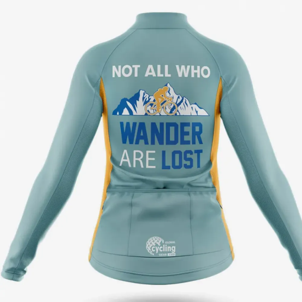 Wander Girl Cycling Kit Adventure Aqua/Black/Yellow