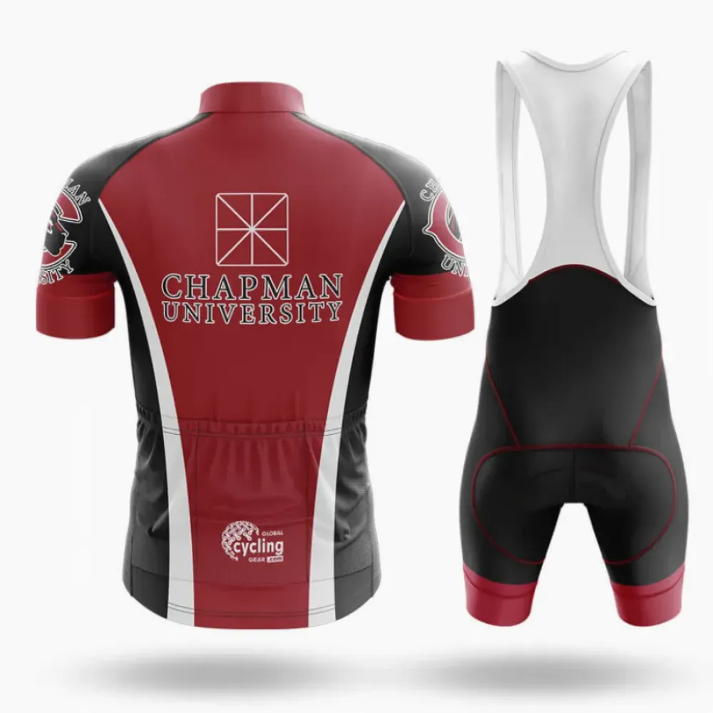 Chapman University Cycling Bibs Comfortable Black/Red/White