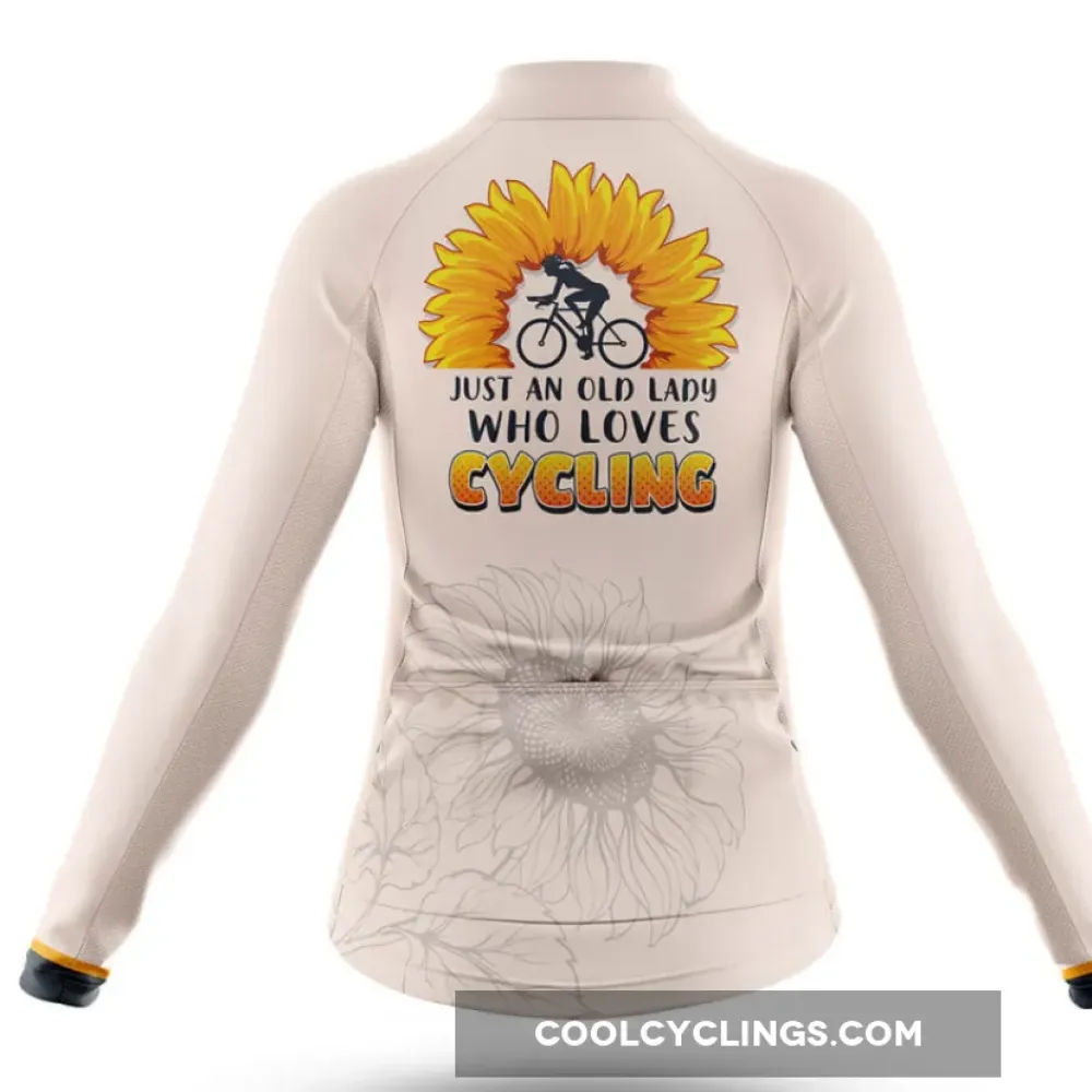 Just An Old Lady Cycling Kit Sunflower Beige/Yellow/Black
