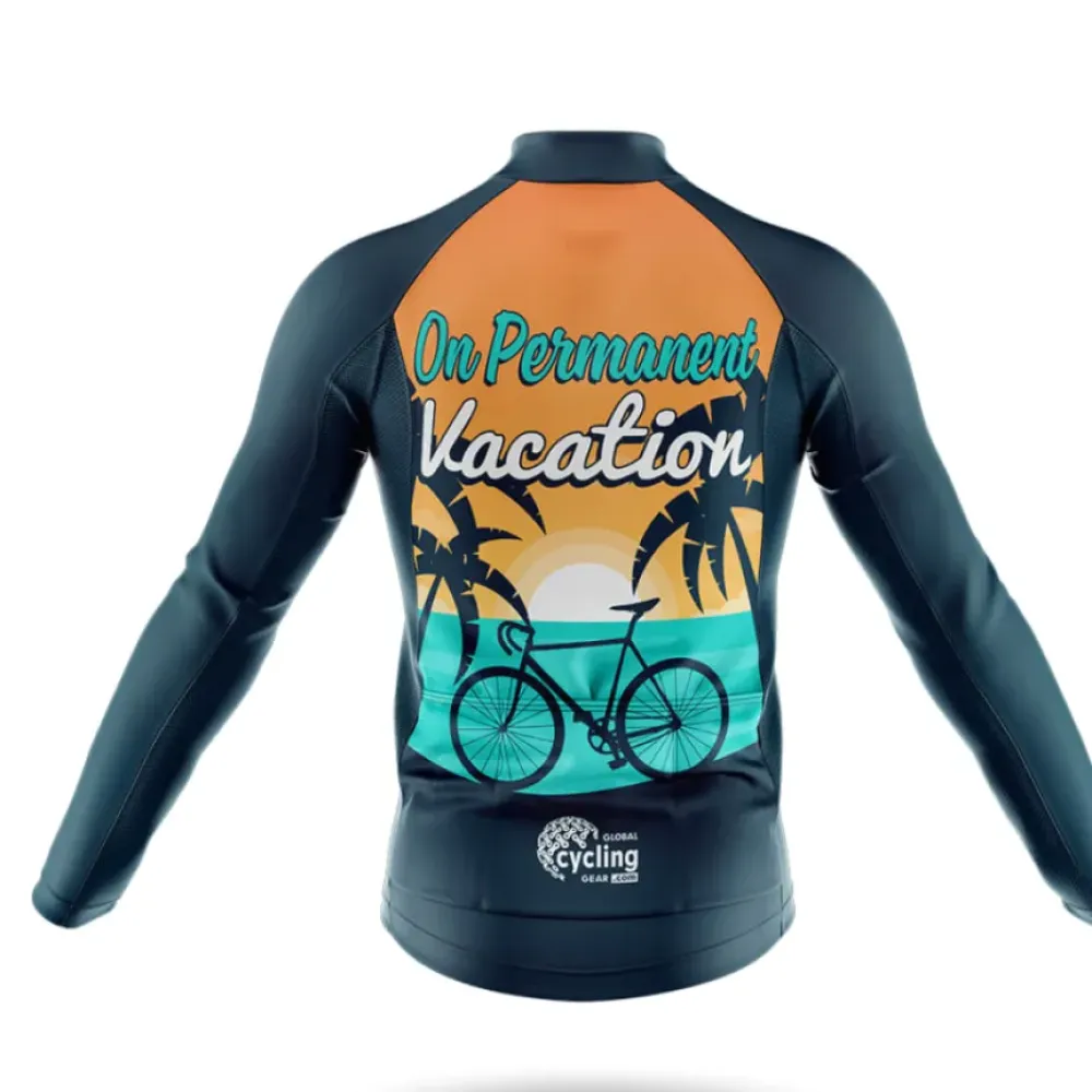 Cycling Kit On Permanent Vacation Navy/Teal/Orange