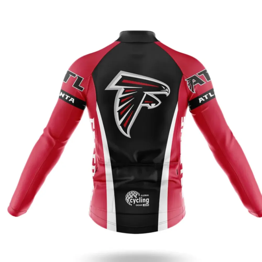 Atlanta Falcons Cycling Kit Full Set Black/Red/White