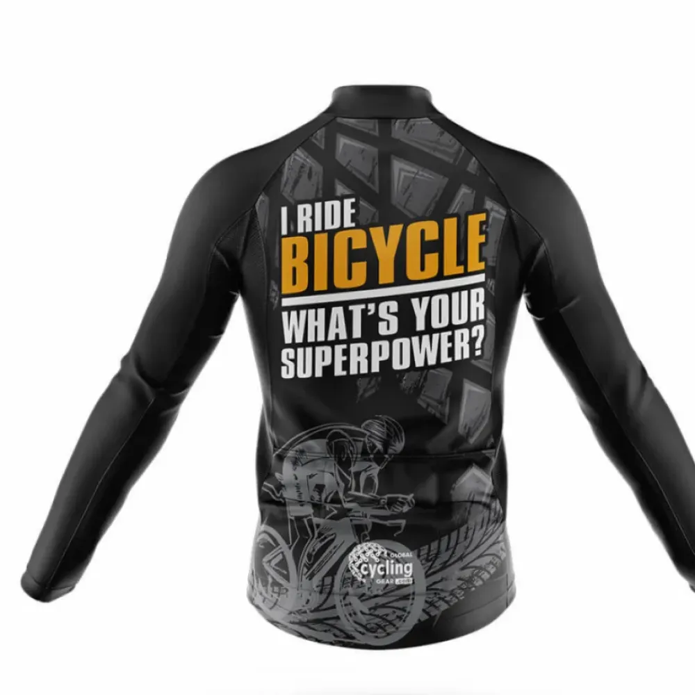 Cycling Superpower Kit Superbike Black/Yellow/White