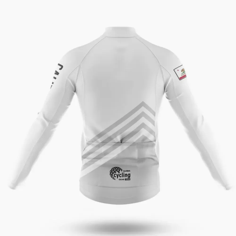 California S4 Cycling Kit Full Set White/Black/Grey