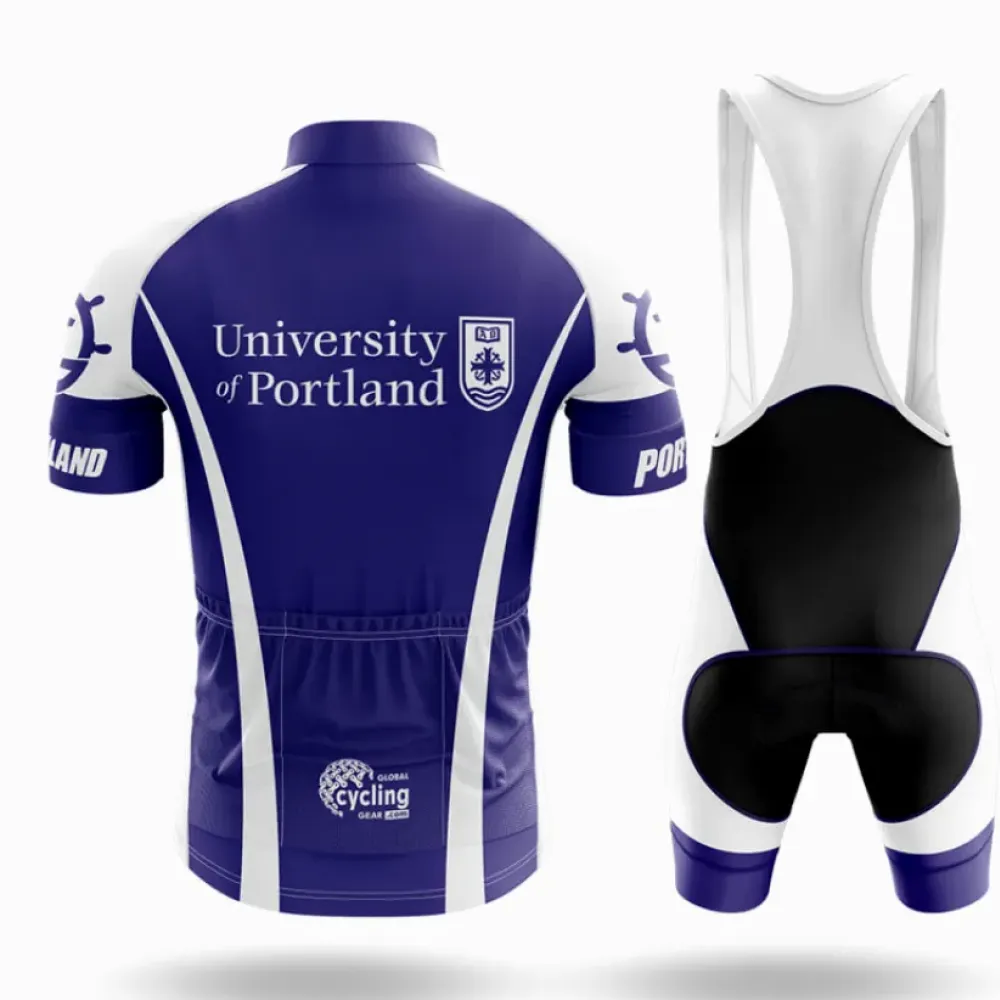 Portland Cycling Jersey University Blue/White/Purple