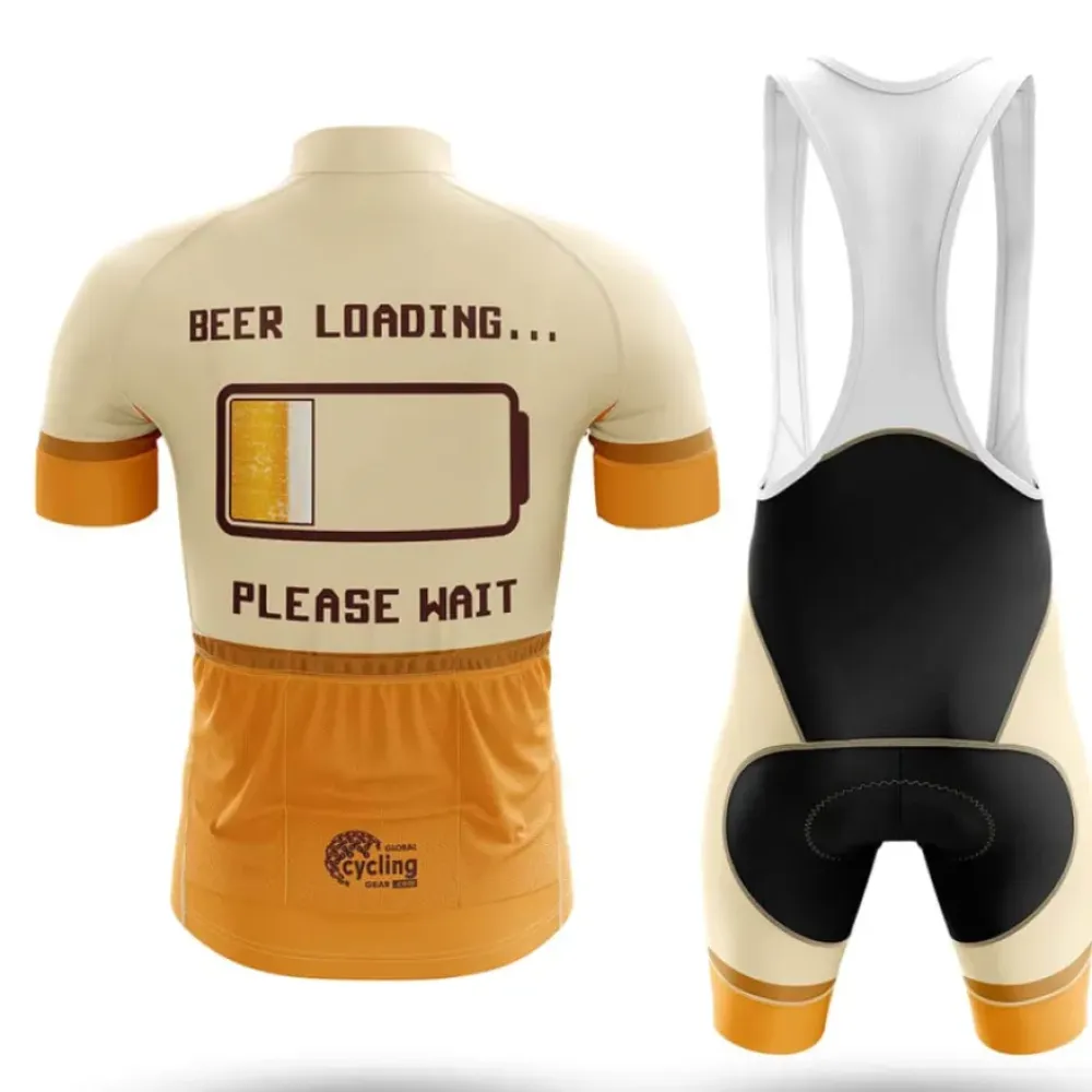 Cycling Bibs Comfortable Cream/Black/Yellow