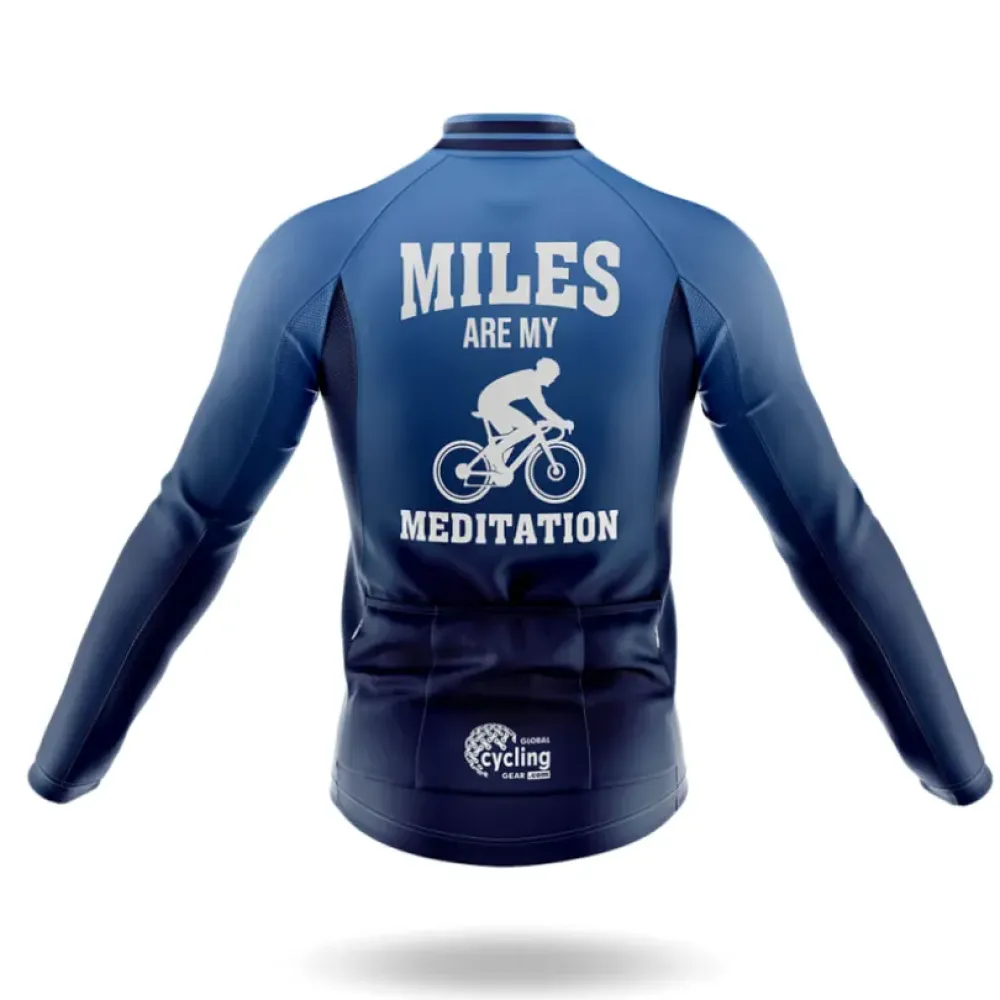 Cycling Kit Meditation Blue/White/Navy