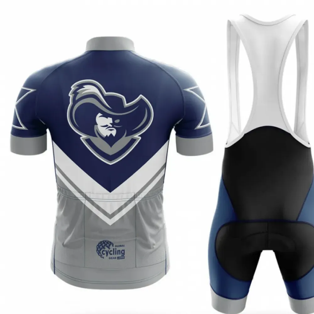 Cycling Bibs Ver.3 Comfortable Navy/White/Grey