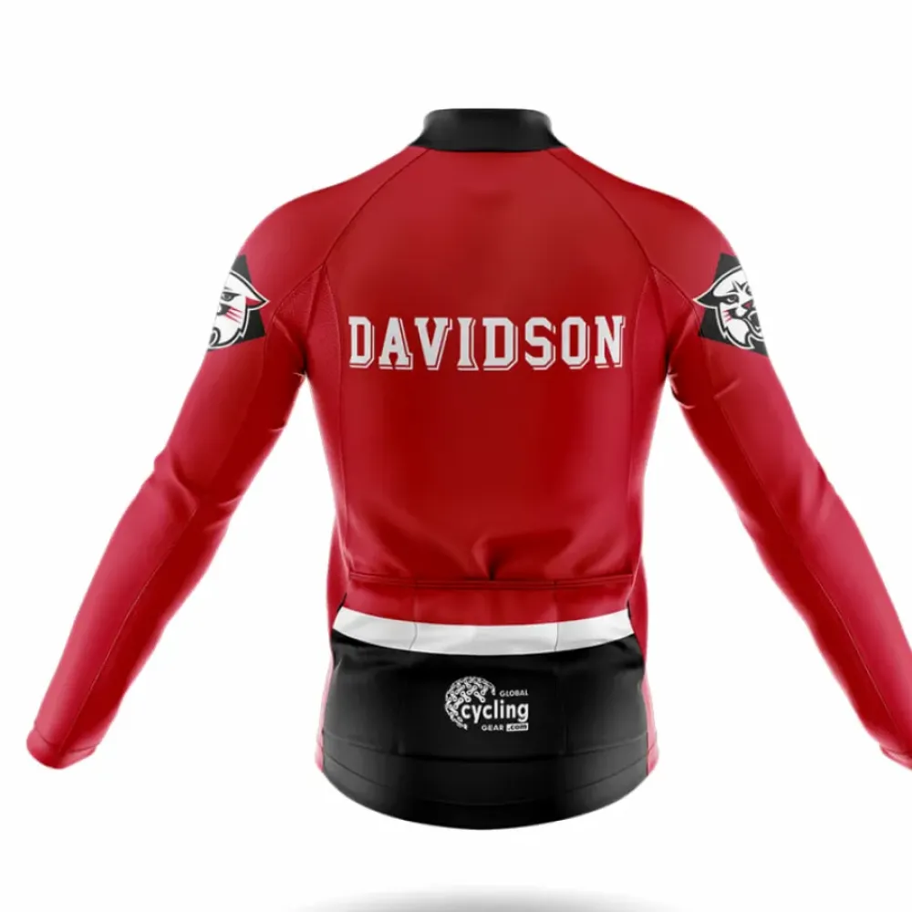 Davidson Wildcats Cycling Kit Red/Black/White