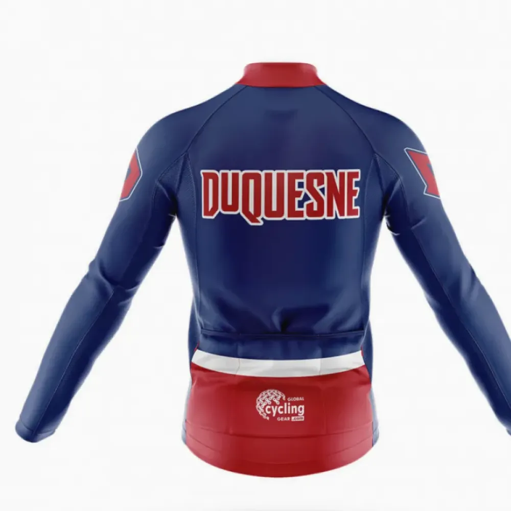 Duquesne Dukes Cycling Kit Full Set Navy/Red/White