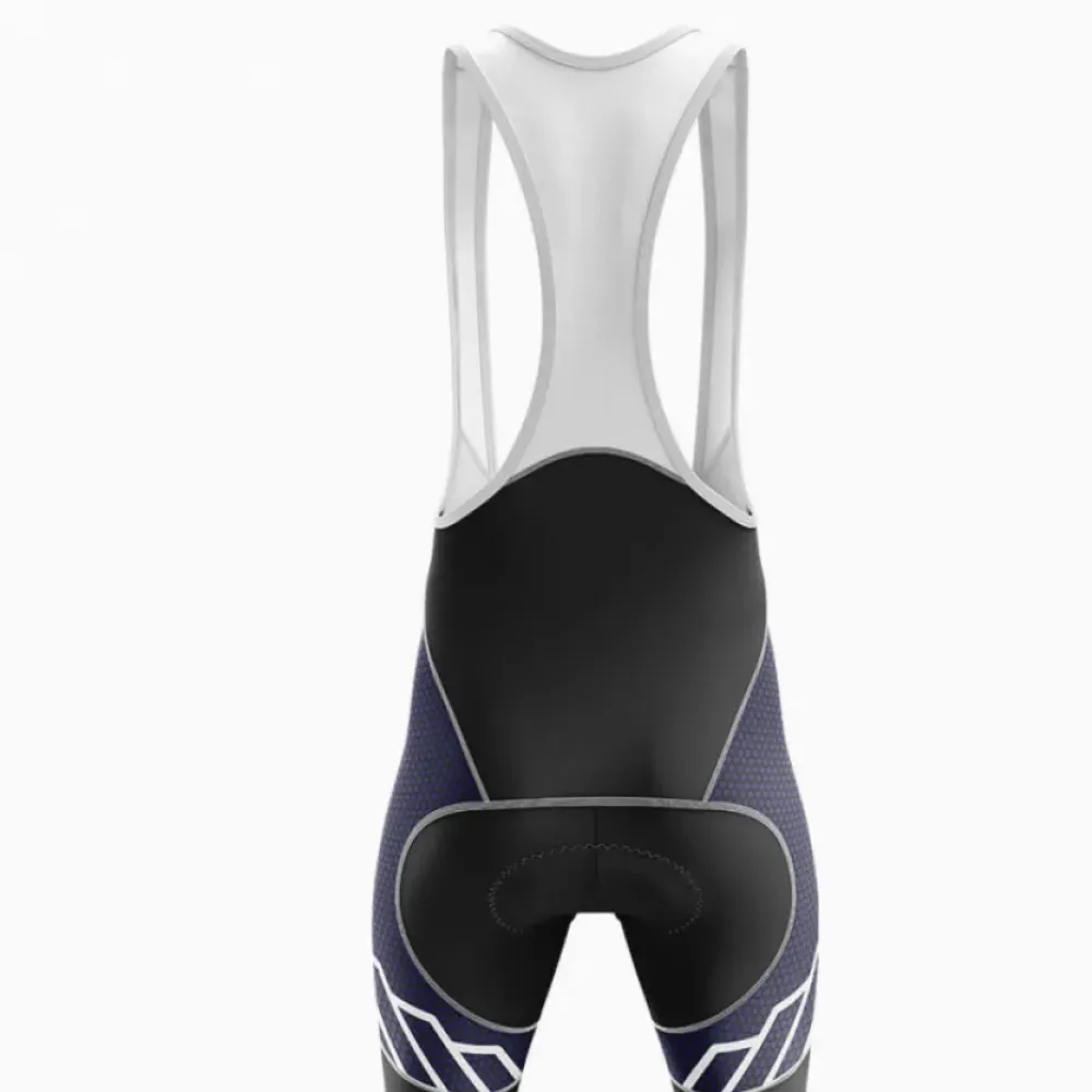 Happiness Men's Cycling Jersey Navy/White/Grey