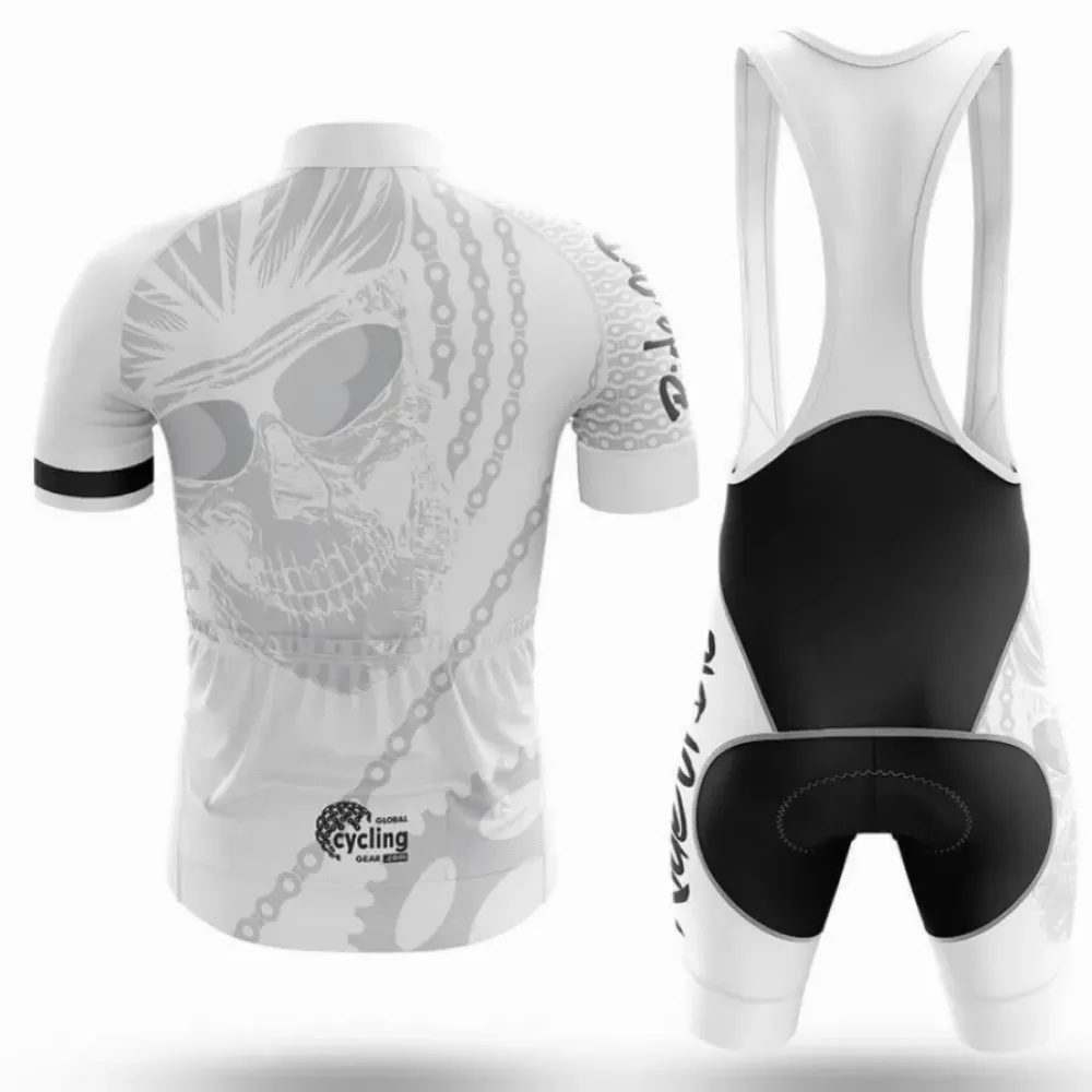 Ride Or Die V4 Skull Design White/Black/Grey