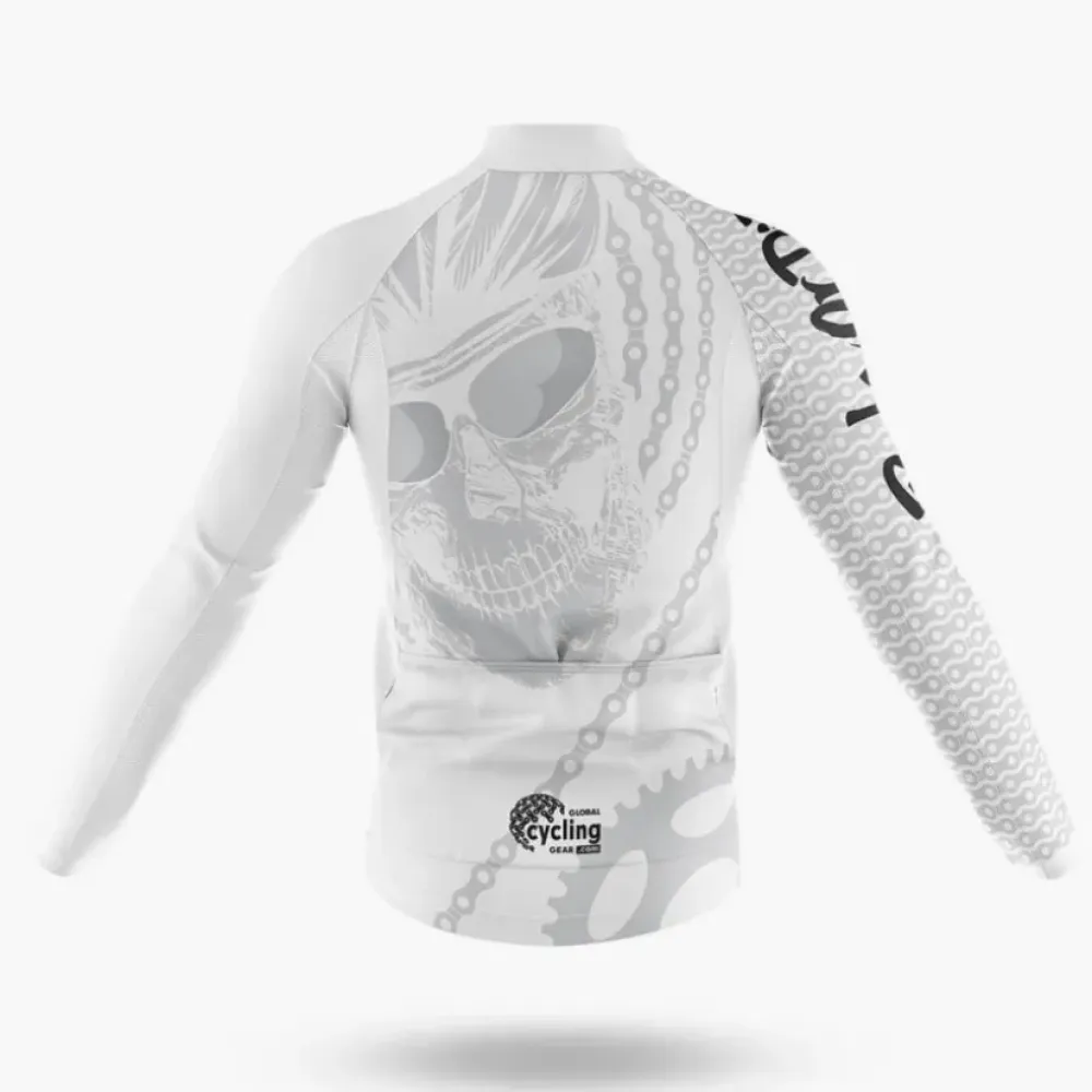 Ride Or Die V4 Skull Design White/Black/Grey