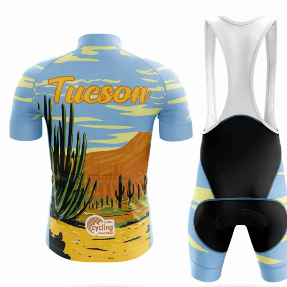 Cycling Tucson AZ Kit Desert Blue/Yellow/Black