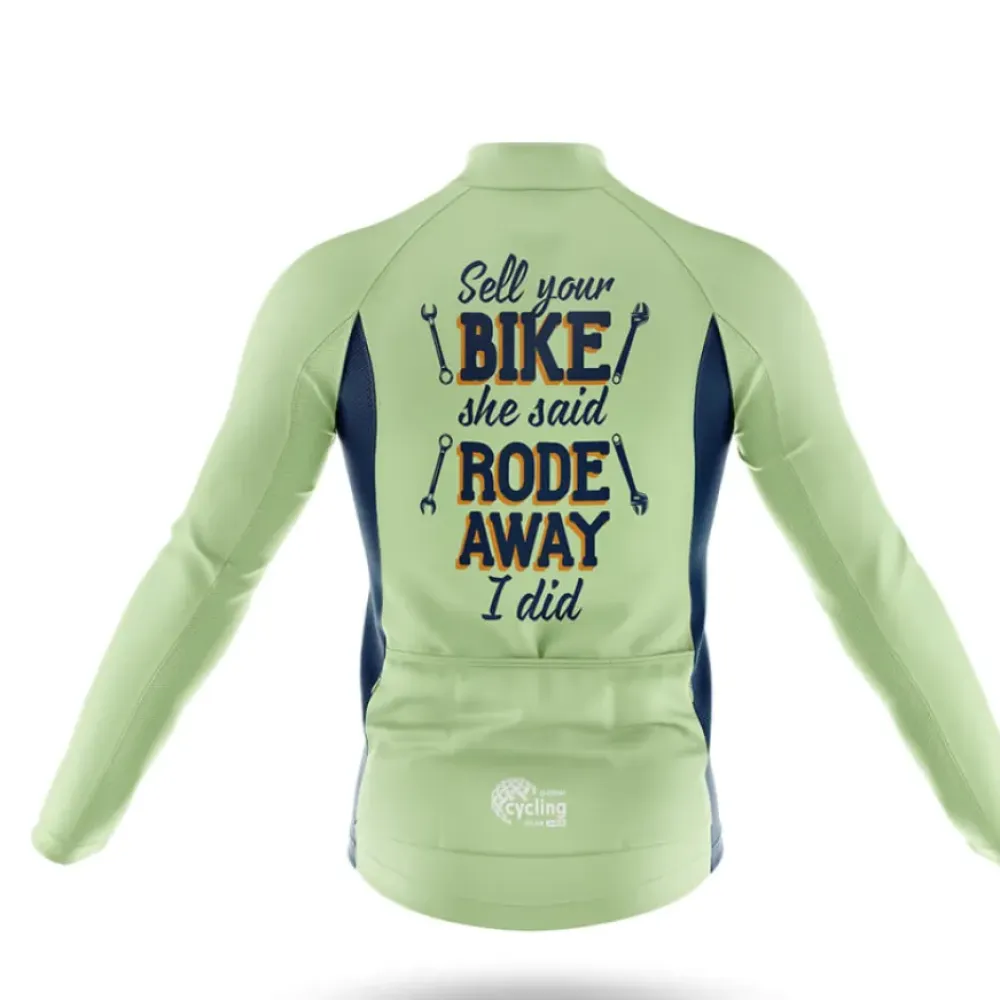 Cycling Kit Full Set Unique Design Mint Green/Black/White