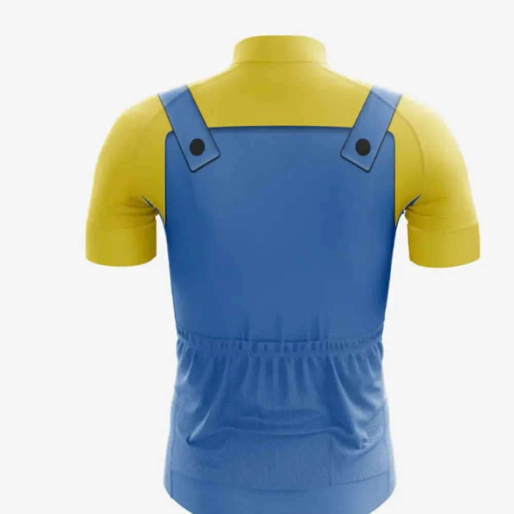 Specialized Minion Cycling Jersey Yellow/Blue/Grey