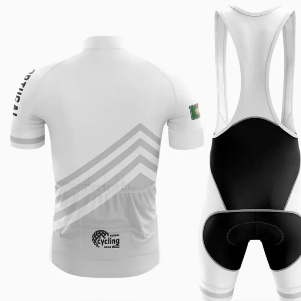 Portugal S5 Long Sleeve White/Grey/Red