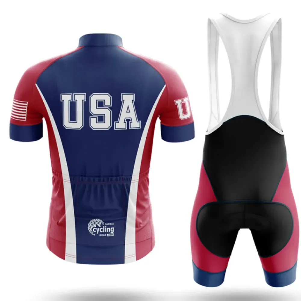 American Spirit Cycling Kit USA Pride Navy/Red/White