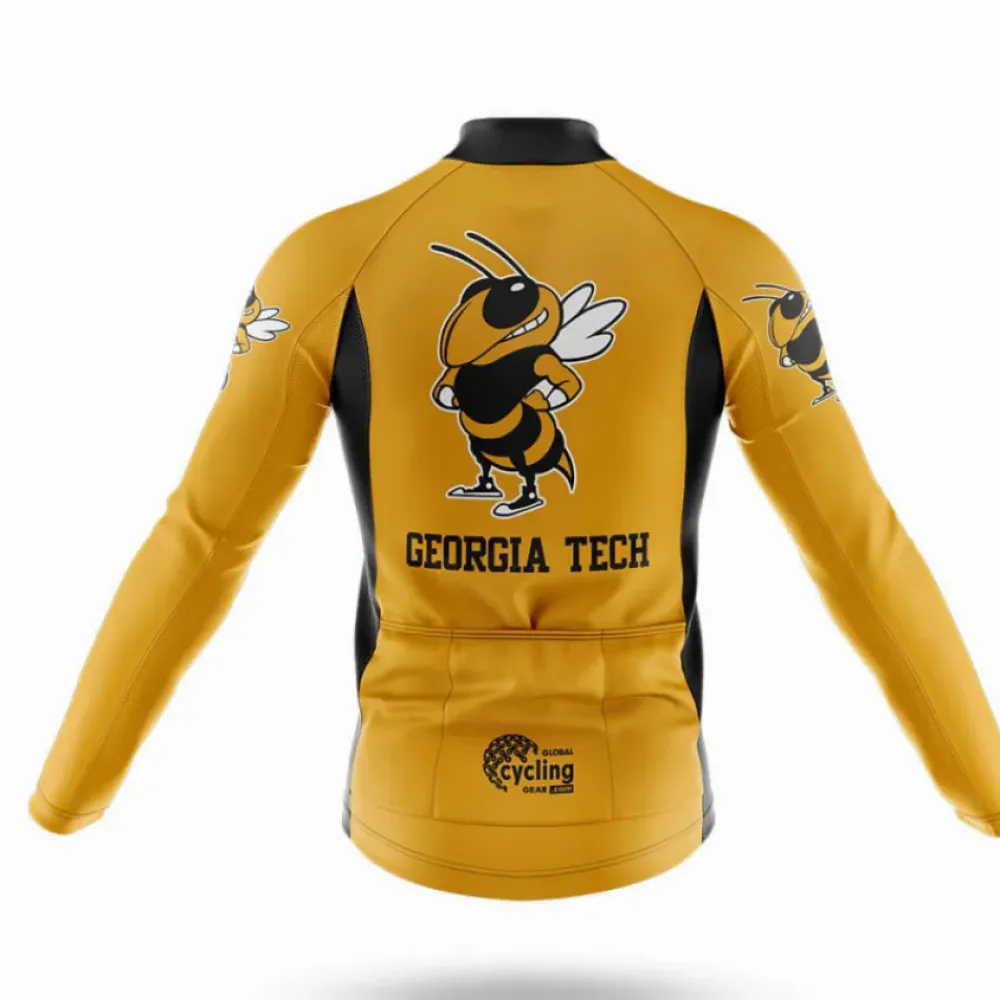 Georgia Tech Yellow Jackets Cycling Kit Full Set Gold/Black/Yellow