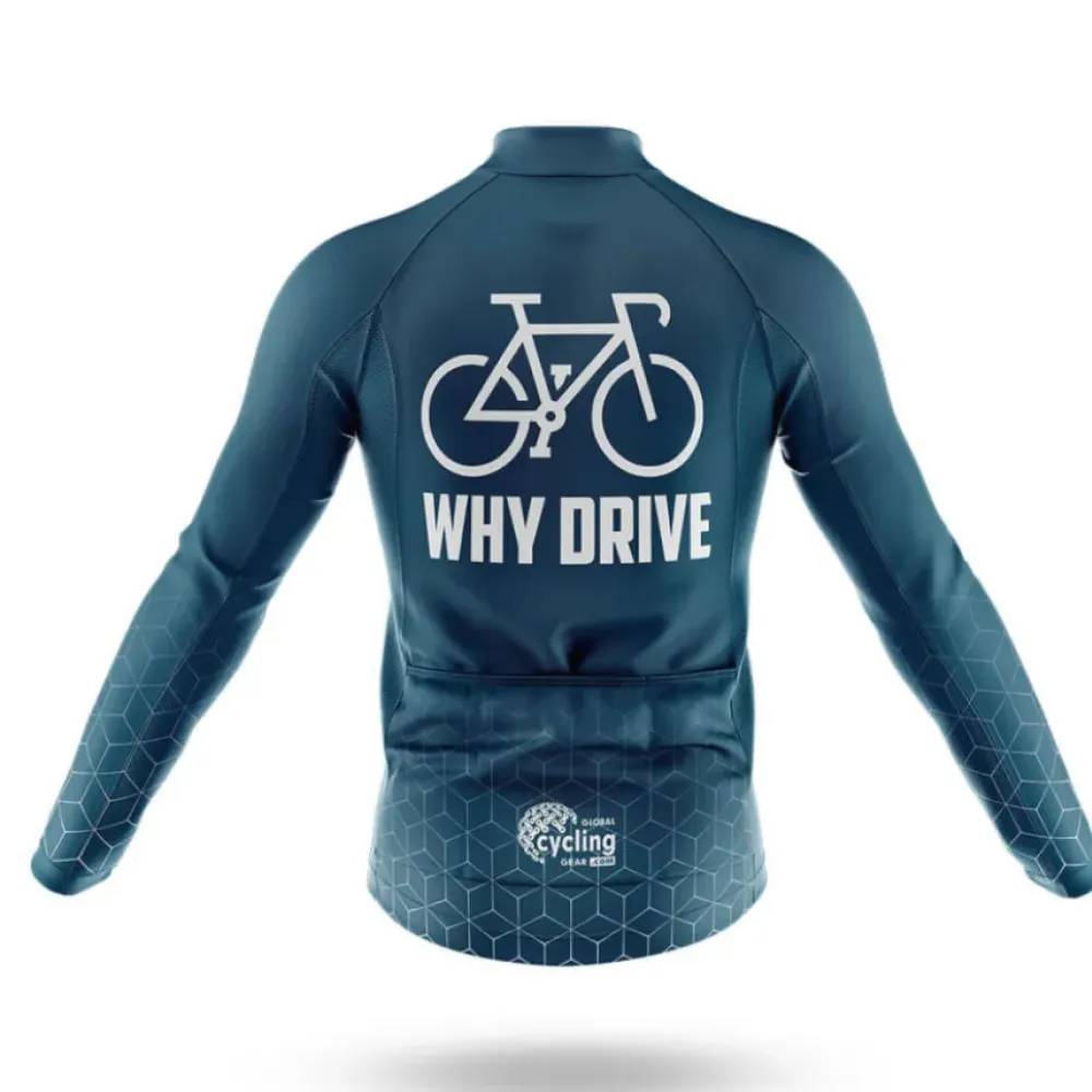 Cycling Bibs Hexagon Pattern White/Teal/Black