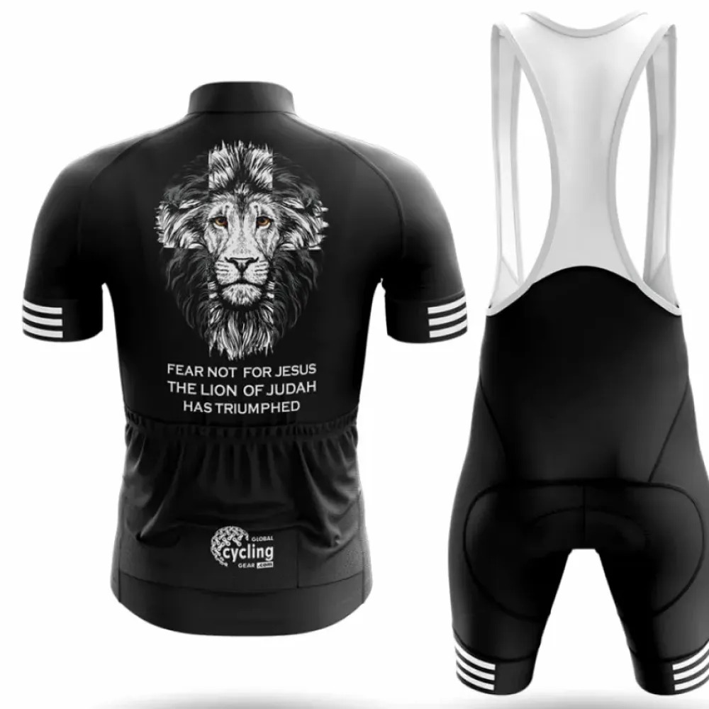 Lion Cross Cycling Jersey Triumph Black/White/Grey