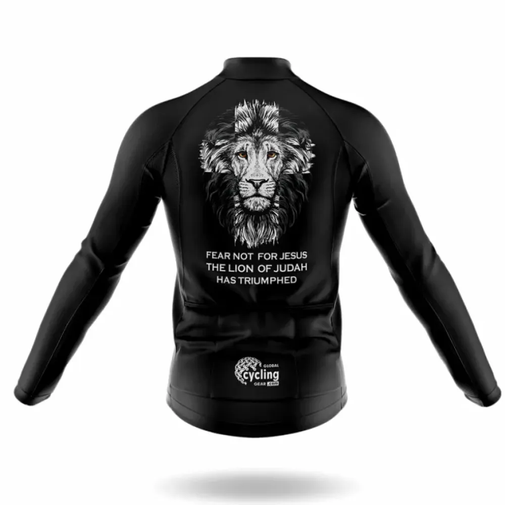 Lion Cross Cycling Jersey Triumph Black/White/Grey