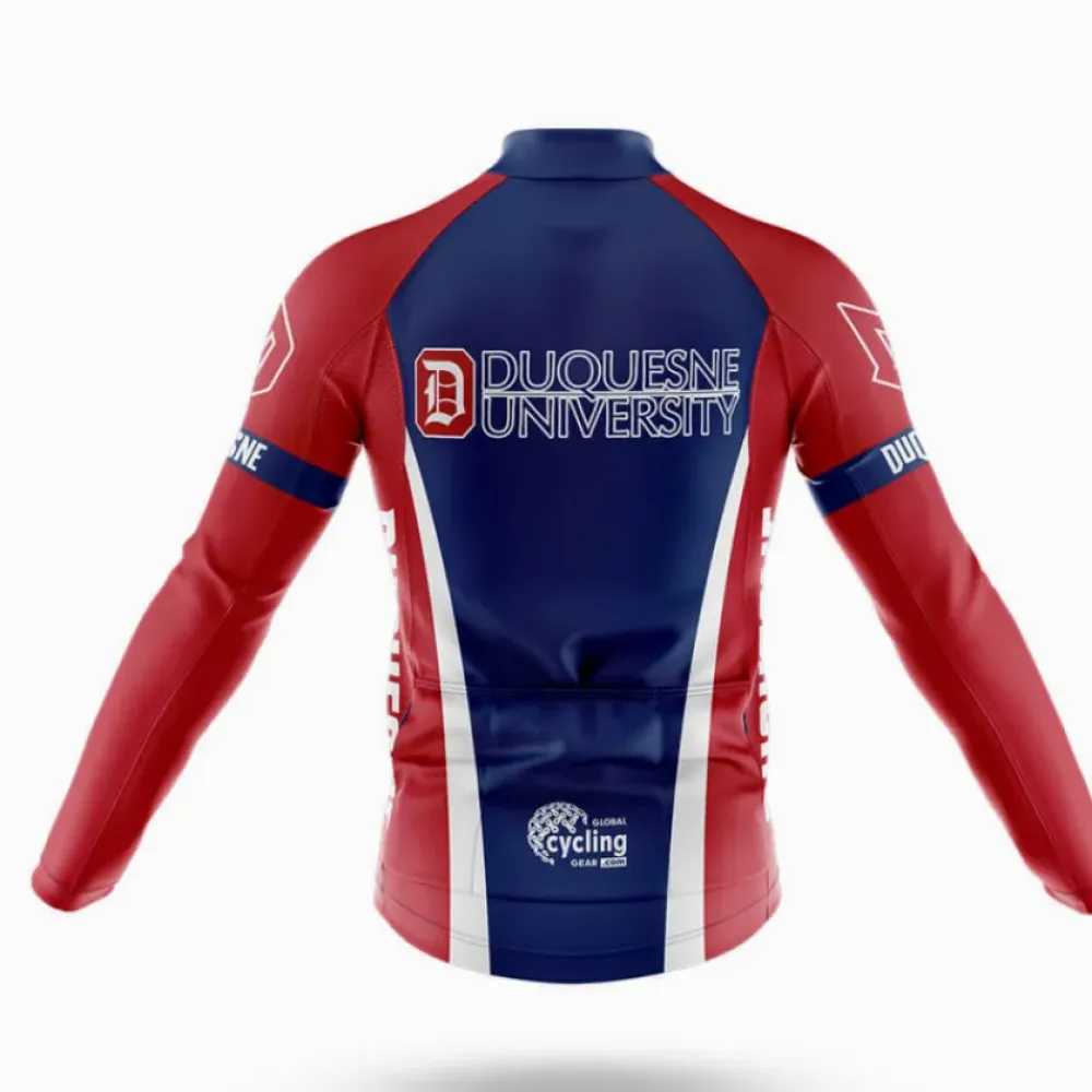 Duquesne University Cycling Kit Full Set Navy/Red/White