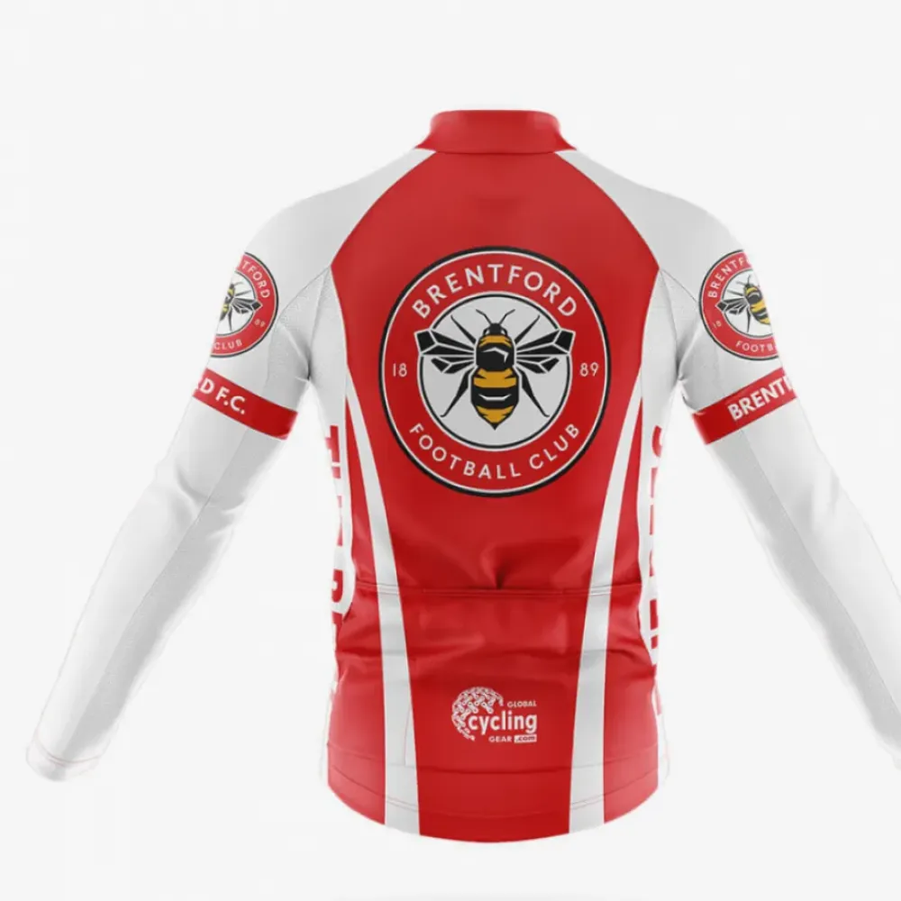 Brentford F.C. Cycling Jersey Bees Red/White/Grey