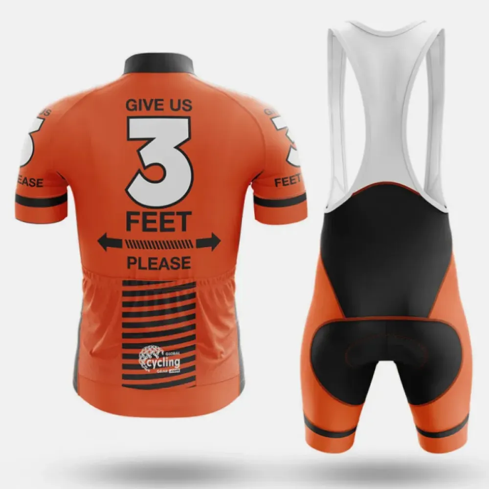 Danger Jersey 3 Feet Please Orange/Black/Red