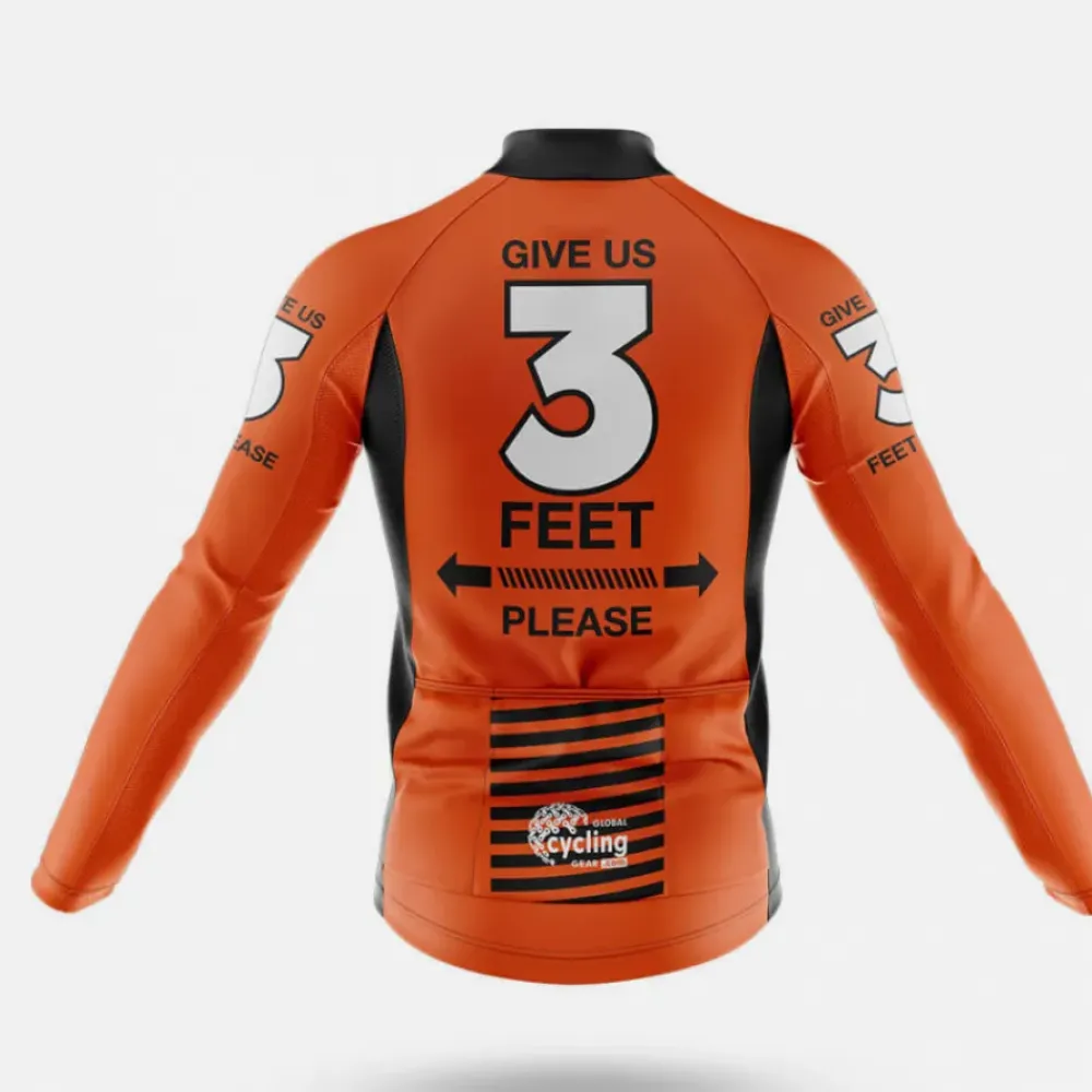 Danger Jersey 3 Feet Please Orange/Black/Red