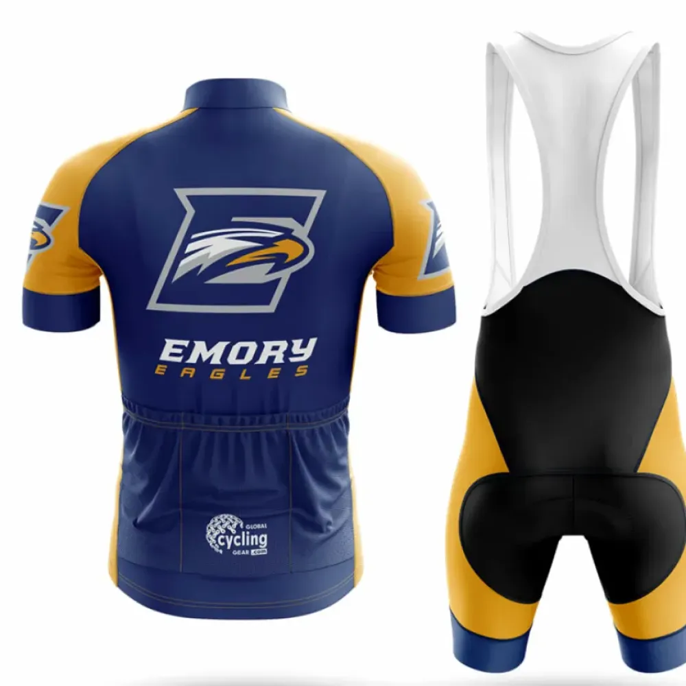 Emory Cycling Bibs Breathable Yellow/Black/Gold