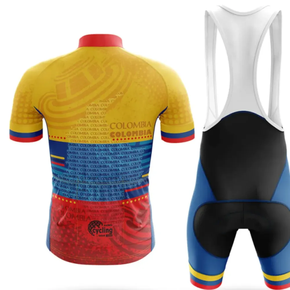 Colombian Pride Cycling Jersey Yellow/Red/Blue