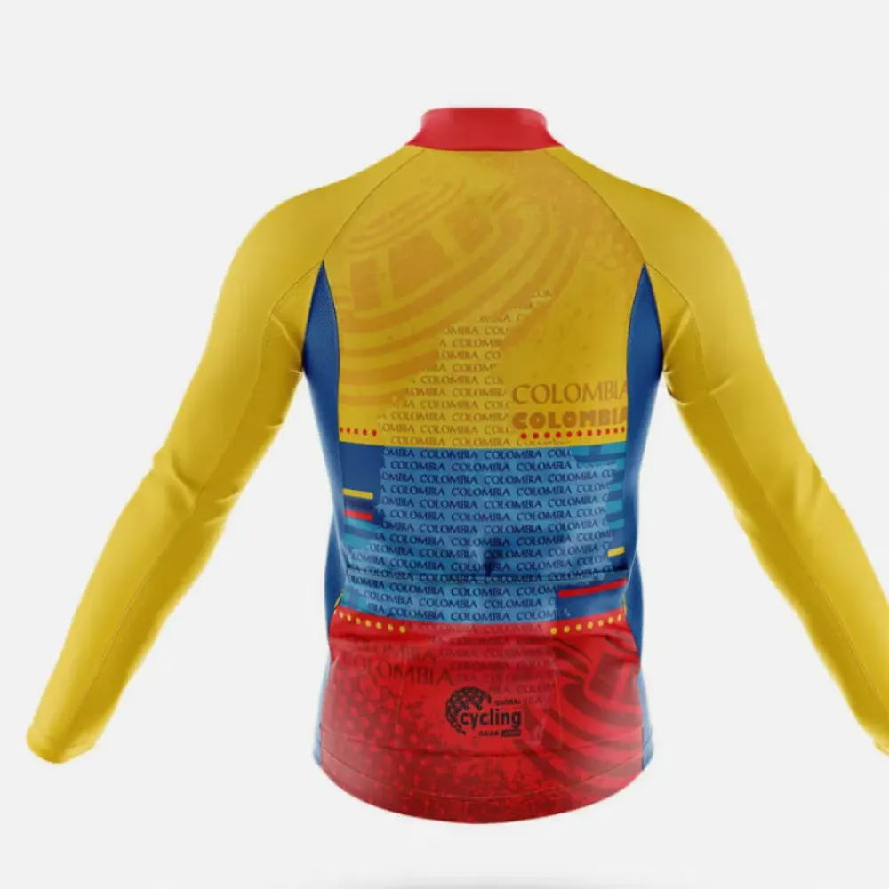 Colombian Pride Cycling Jersey Yellow/Red/Blue