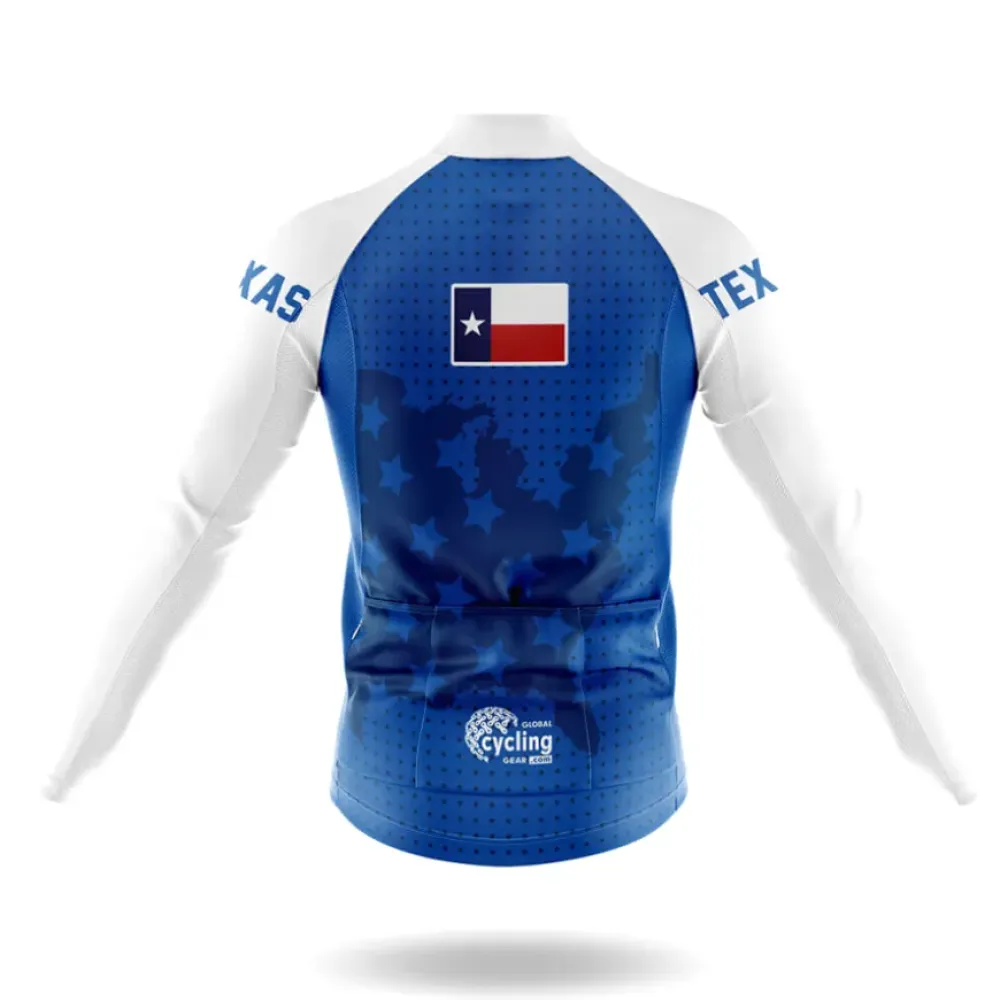 Texas Velo Cycling Bibs American Flag White/Red/Blue
