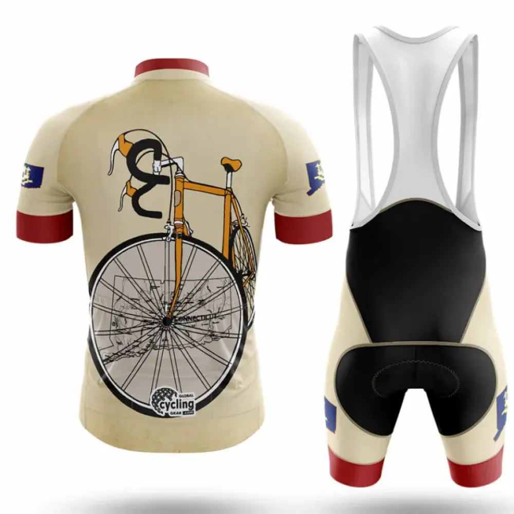 Connecticut Riding Club Cycling Kit Vintage Beige/Red/Black