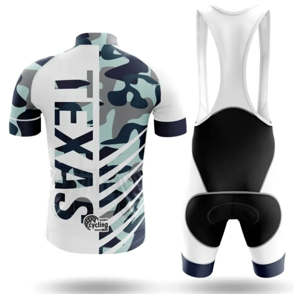 Texas S31 Cycling Kit Full Set Camouflage White/Black/Grey