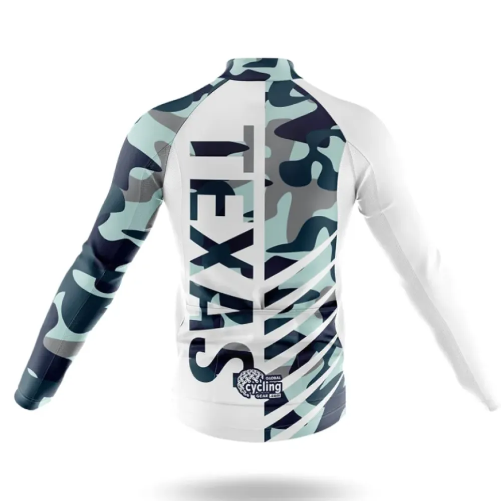 Texas S31 Cycling Kit Full Set Camouflage White/Black/Grey