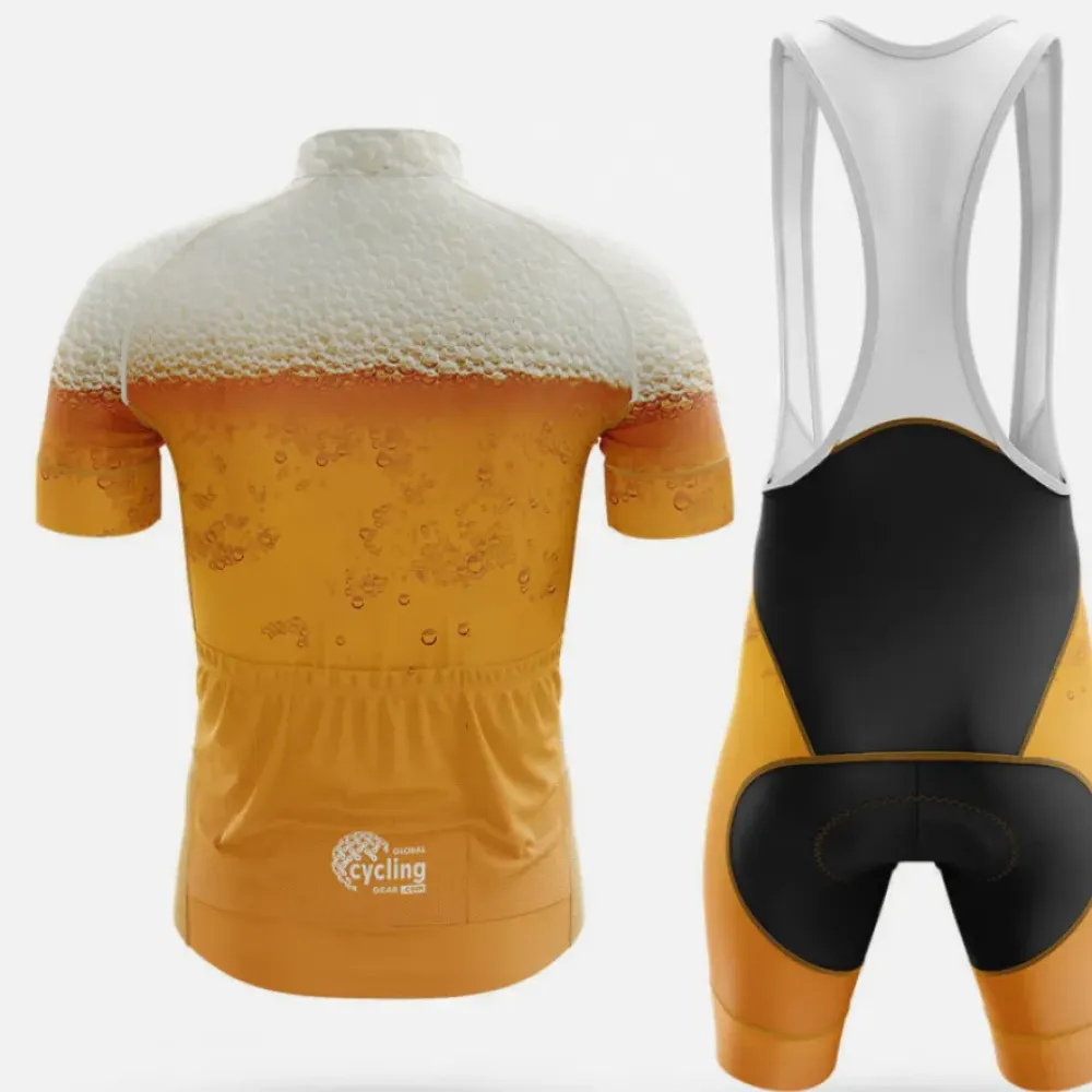 Cycling Kit Beer Yellow/White/Gold