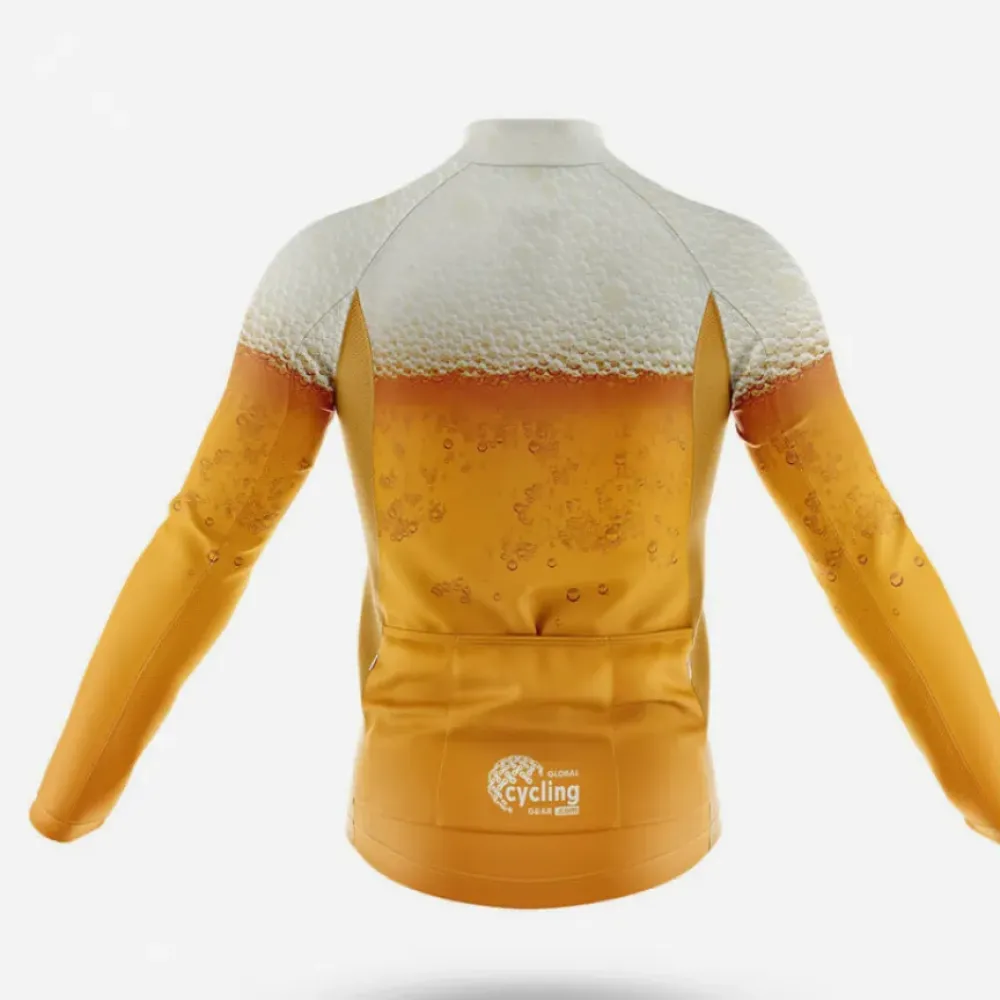 Cycling Kit Beer Yellow/White/Gold