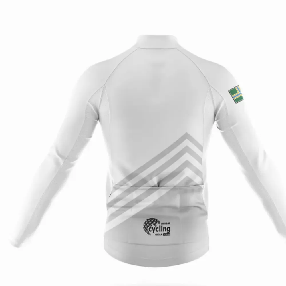 Portland Oregon S5 Cycling Jersey White/Grey/Black